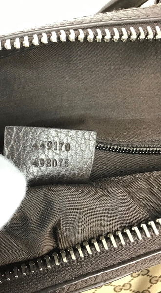 Gucci 449170 GG Supreme Guccissima Travel Tote Bag